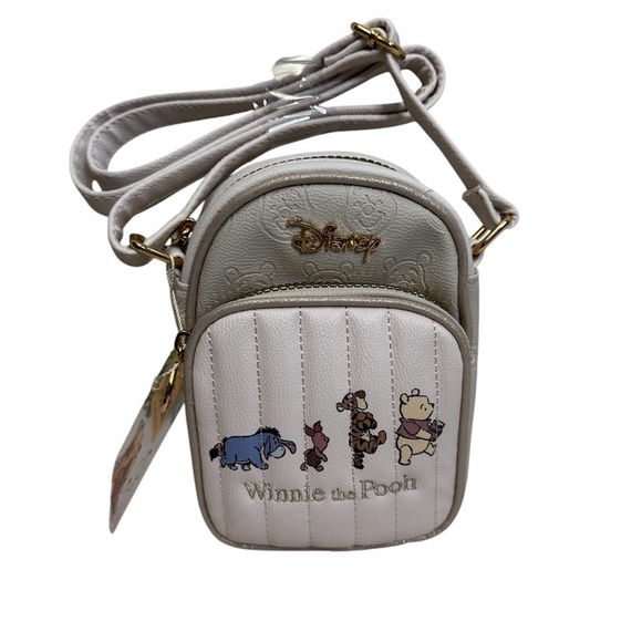 Primark Exclusive Disney Winnie the Pooh Crossbody Bag  Quilted Design NWT - Picture 4 of 12